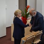 Przemawia Prof. Barbara Gierszewska i Prof. Adam Massalski