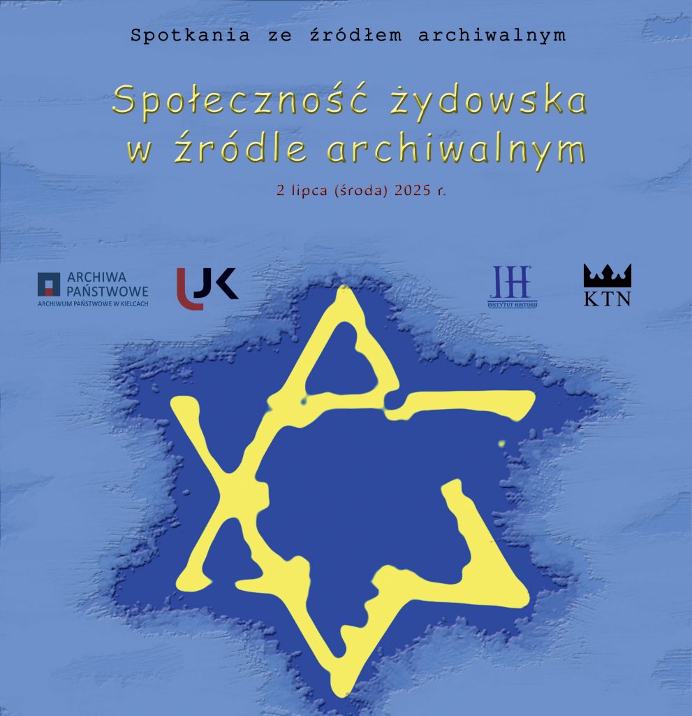 Logo- społeczność żydowska w źródle archiwalnym