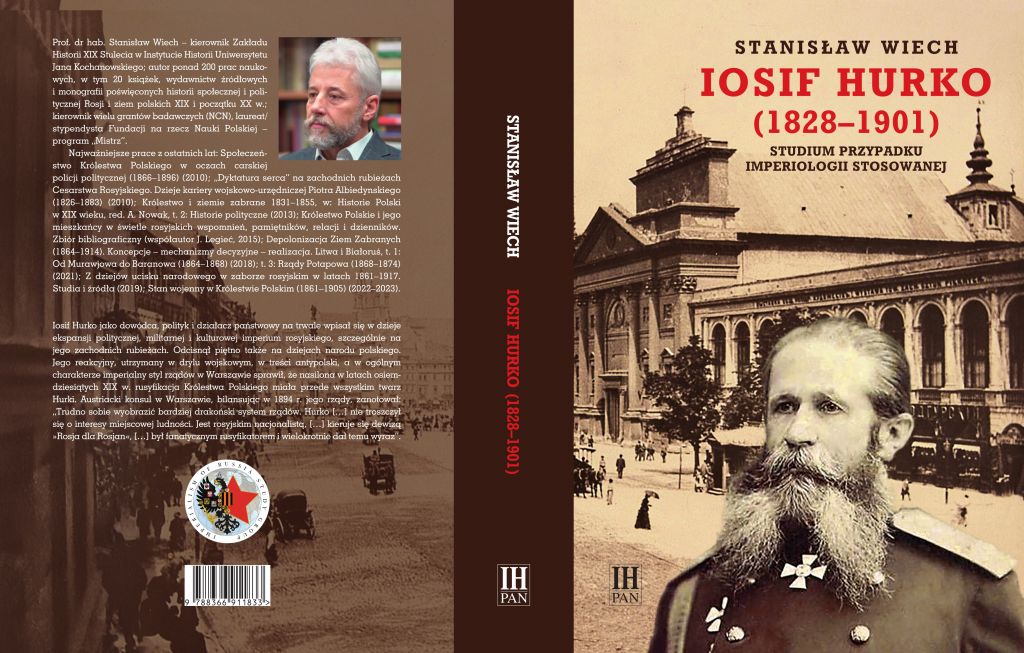 Okładka - Iosif Hurko (1828-1901). Studium przypadku imperiologii stosowanej