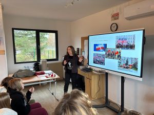 prelekcją na temat odzyskania niepodległości przez Polskę w 1918