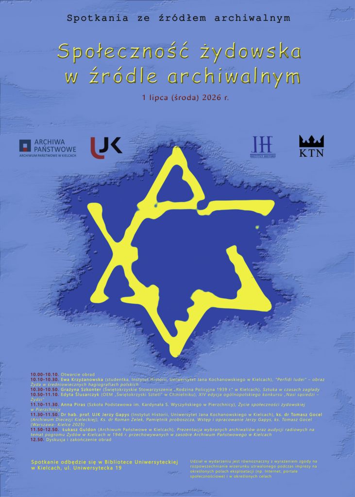 Społeczność żydowska w źródle archiwalnym