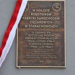 50. rocznica strajku pracowników Fabryki Samochodów Ciężarowych w Starachowicach